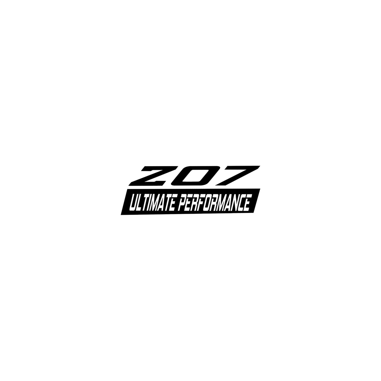 2005-2019 Corvette Spoiler Z07 Small Decal - Gloss Black Z Gloss Black 07 W/ Ult Perf Script - CA-79254-Corvette-Store-Online