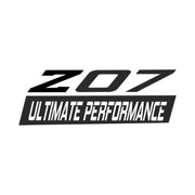 2005-2019 Corvette Spoiler Z07 Large Decal - Gloss Black Z Matte Dark Gray 07 W/ Ult Perf Script - CA-79261-Corvette-Store-Online