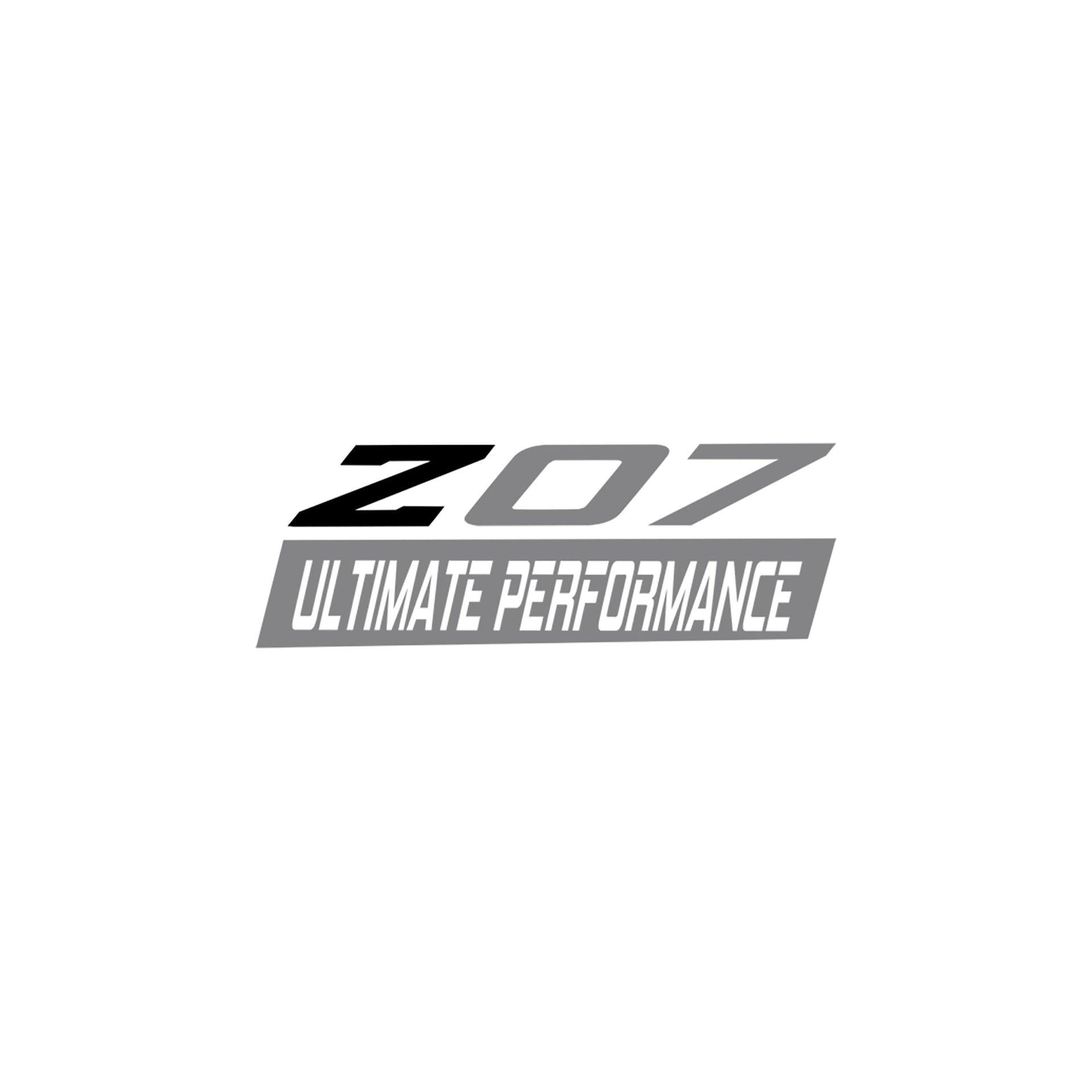 2005-2019 Corvette Spoiler Z07 Med Decal - Gloss Black Z Matte Gray 07 W/ Ult Perf Script - CA-79265-Corvette-Store-Online