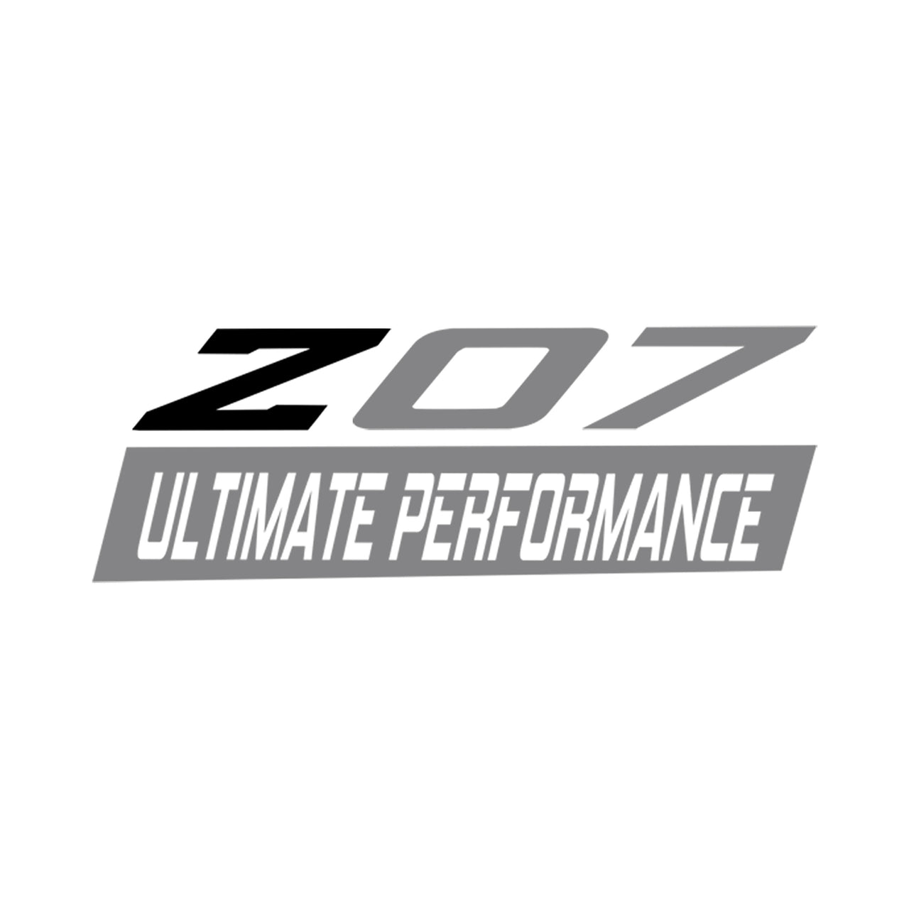 2005-2019 Corvette Spoiler Z07 Large Decal - Gloss Black Z Matte Gray 07 W/ Ult Perf Script - CA-79267-Corvette-Store-Online