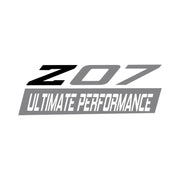 2005-2019 Corvette Spoiler Z07 Large Decal - Gloss Black Z Matte Gray 07 W/ Ult Perf Script - CA-79267-Corvette-Store-Online
