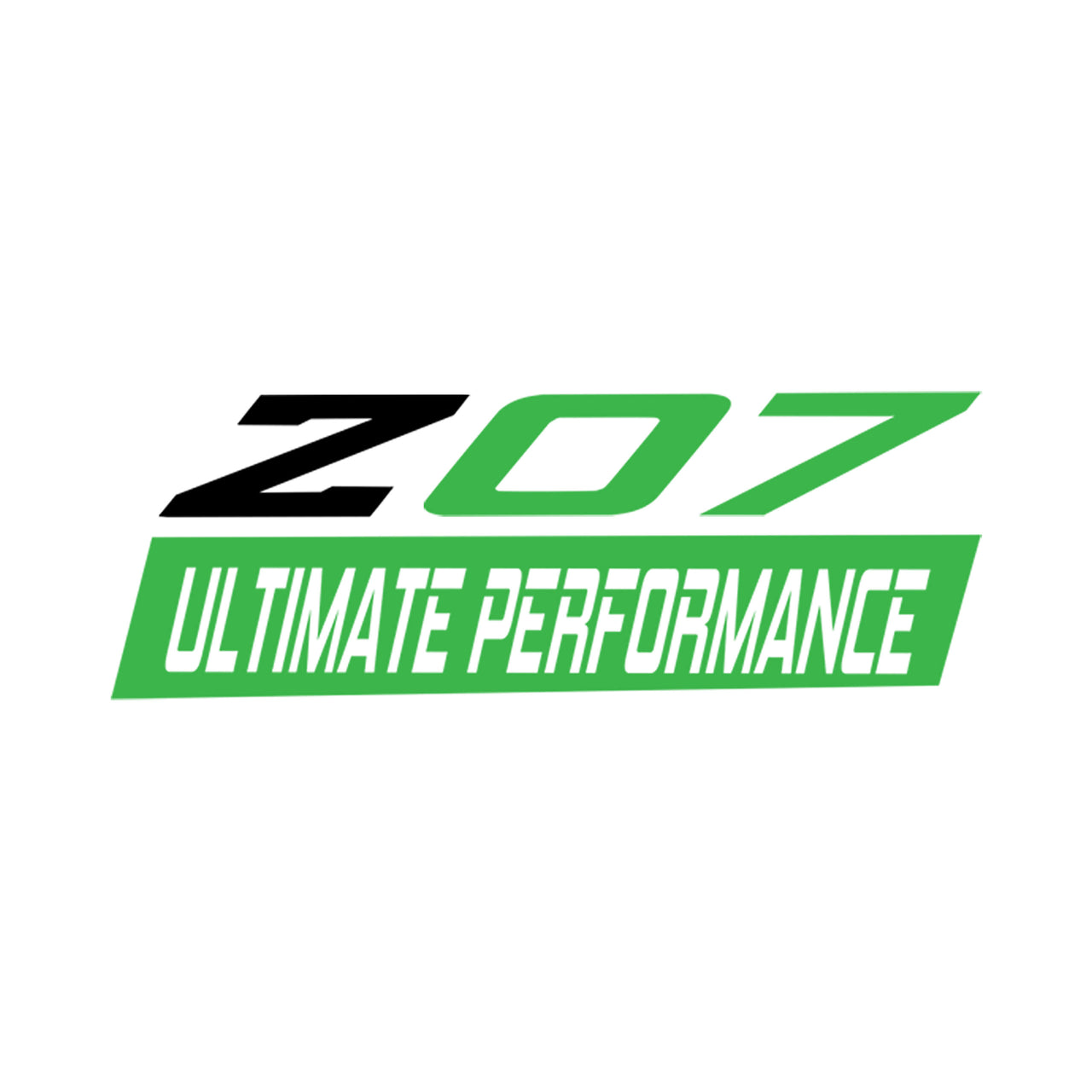 2005-2019 Corvette Spoiler Z07 Large Decal - Gloss Black Z Matte Lime Green 07 W/ Ult Perf Script - CA-79268-Corvette-Store-Online