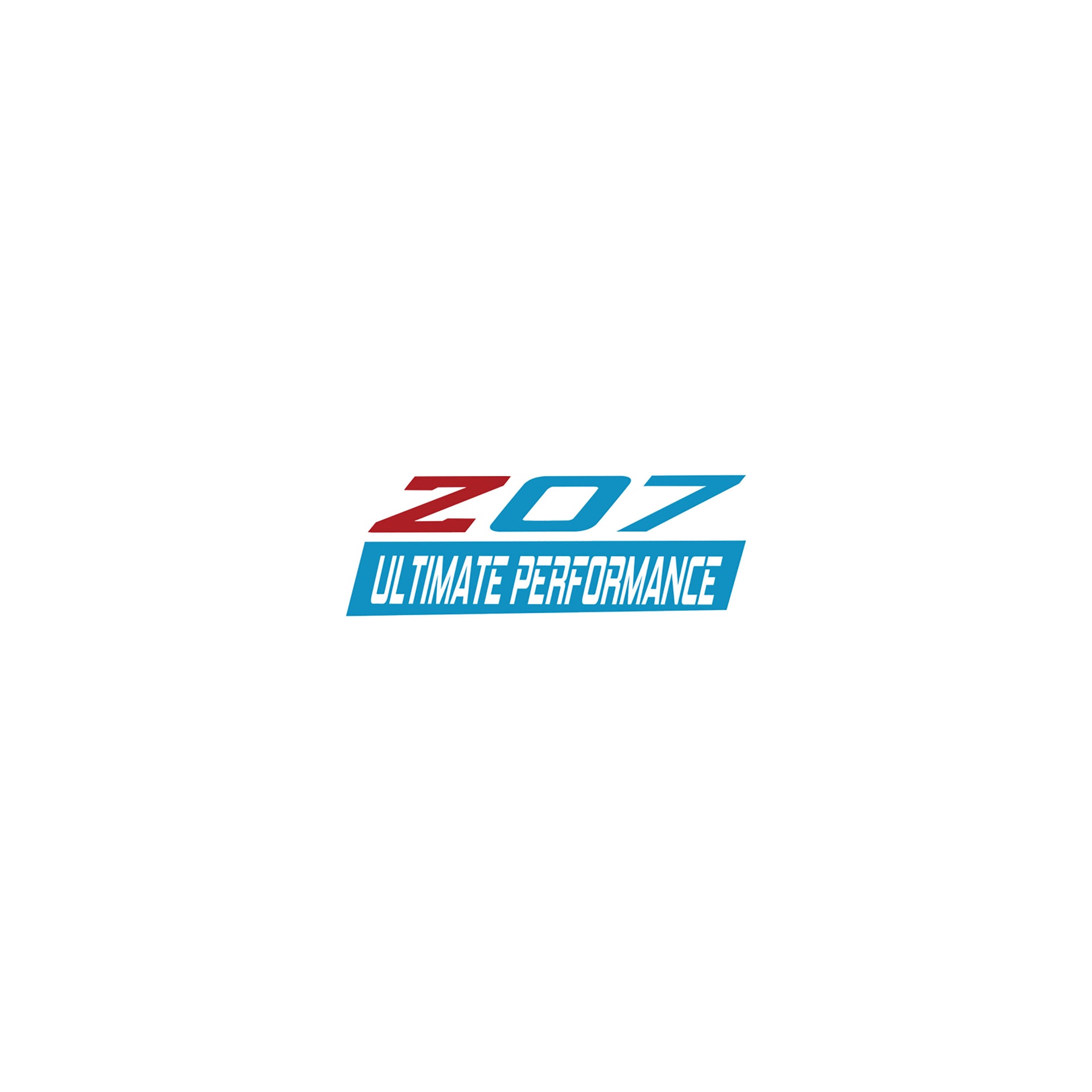 2005-2019 Corvette Spoiler Z07 Small Decal - Gloss Red Z Gloss Tension Blue 07 W/ Ult Perf Script - CA-79284-Corvette-Store-Online