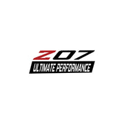 2005-2019 Corvette Spoiler Z07 Med Decal - Matte Red Z Gloss Black 07 W/ Ult Perf Script - CA-79308-Corvette-Store-Online