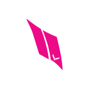 2014-2019 Corvette GS Hash Marks W/ Cutout Driver Gloss Pink C7 - Crossed Flags - CA-79384-Corvette-Store-Online