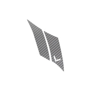 2014-2019 Corvette GS Hash Marks W/ Cutout Driver Gray Gloss Carbon Fiber C7 - Crossed Flags - CA-79433-Corvette-Store-Online