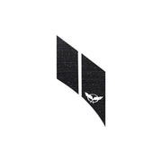 1997-2004 Corvette GS Hash Marks W/ Cutout Driver Black Brushed Steel C5 - Crossed Flags - CA-79449-Corvette-Store-Online