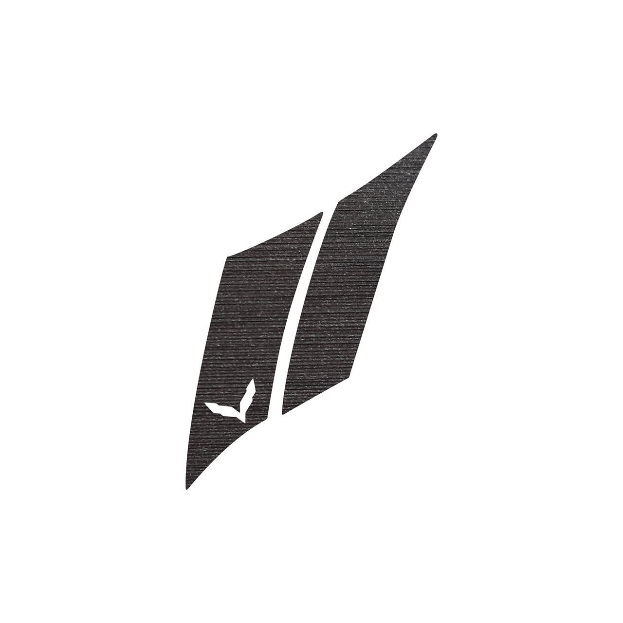 2014-2019 Corvette GS Hash Marks W/ Cutout Psngr Gunmetal Brushed Steel C7 - Crossed Flags - CA-79509-Corvette-Store-Online