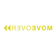 1953-2025 Corvette MOVE OVER Script Windshield Banner Decal - 45 inch Matte Yellow - CA-79712-Corvette-Store-Online