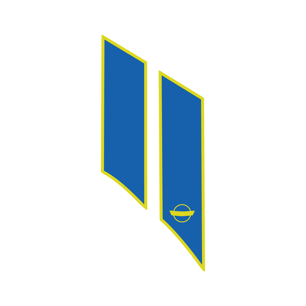 1984-1996 Corvette Two-Tone GS Styled Fender Stripes - CA-79783-Corvette-Store-Online