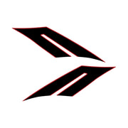 2015-2019 Corvette Fender Hash Marks -2017 GS Style - Gloss Red / Gloss Black - LH & RH - CA-79860-Corvette-Store-Online
