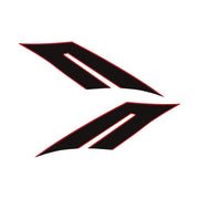 2015-2019 Corvette Fender Hash Marks -2017 GS Style - Gloss Red / Matte Black - LH & RH - CA-79863-Corvette-Store-Online