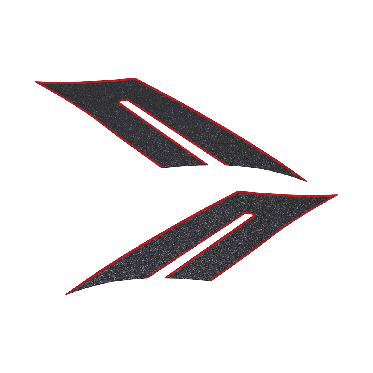 2015-2019 Corvette Fender Hash Marks -2017 GS Style - Gloss Red / Carbon Flash - LH & RH - CA-79864-Corvette-Store-Online