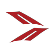2015-2019 Corvette Fender Hash Marks -2017 GS Style - Gloss Silver / Gloss Red - LH & RH - CA-79865-Corvette-Store-Online