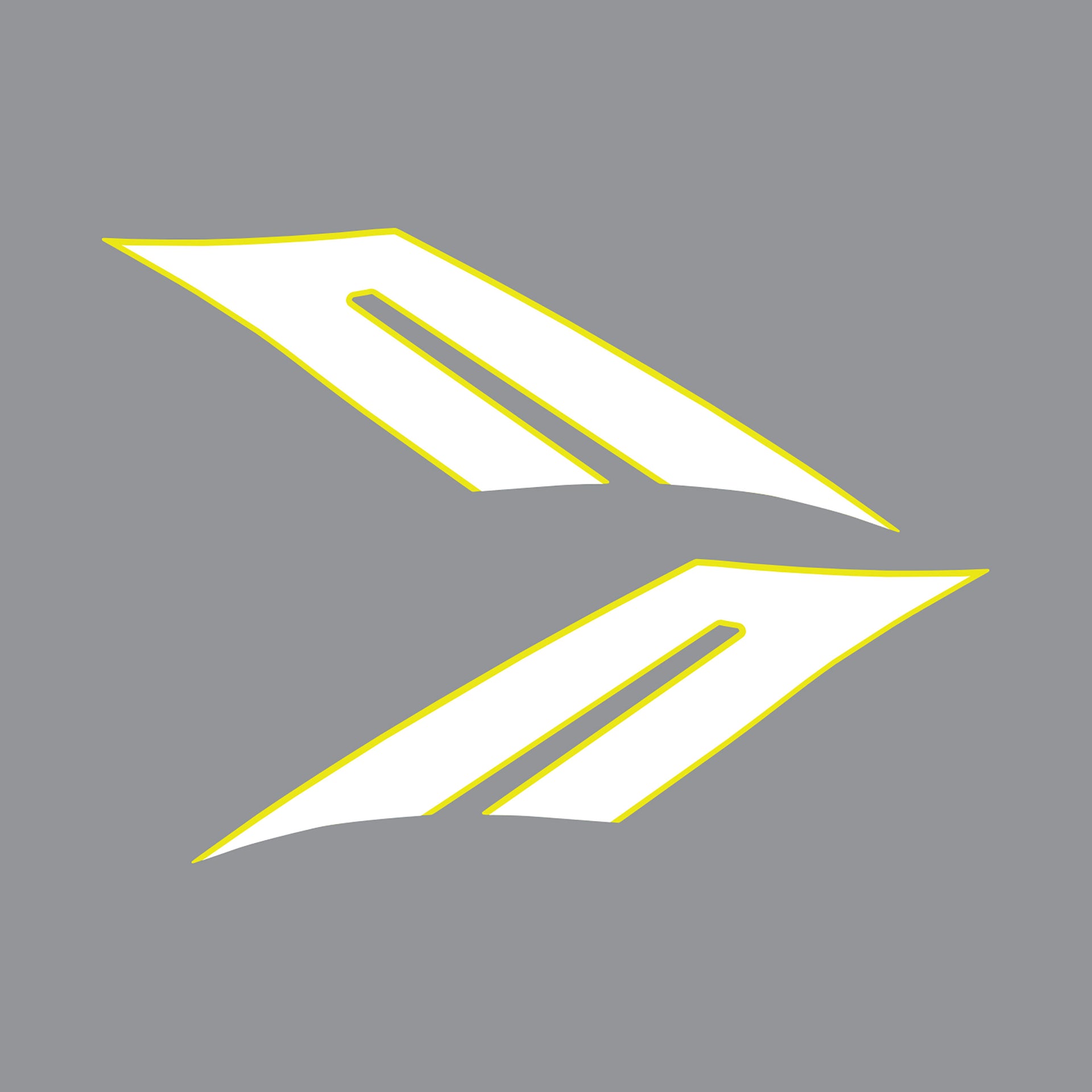 2015-2019 Corvette Fender Hash Marks -2017 GS Style - Gloss Yellow / Gloss White - LH & RH - CA-79870-Corvette-Store-Online
