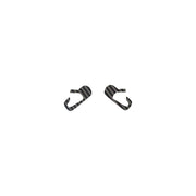 2014-2019 Corvette Vinyl Door Button Decal Set - Pair - Black Carbon Fiber - CA-79935-Corvette-Store-Online