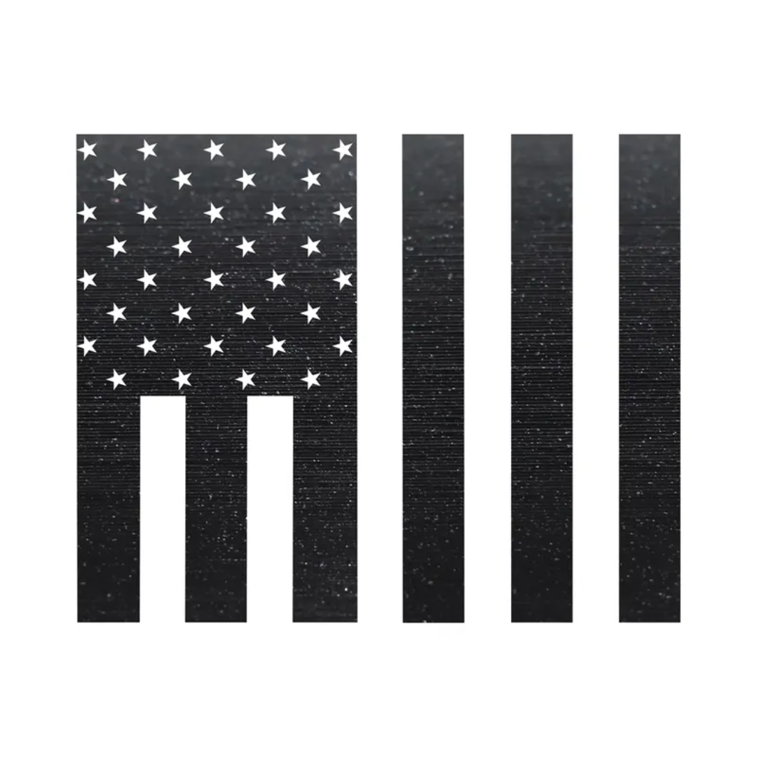 C7 2014-2019 Corvette Rear Window US Flag Decal - CA