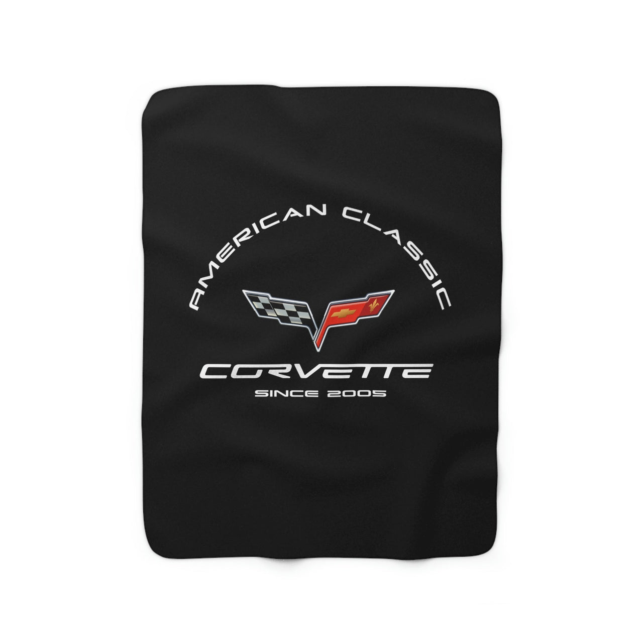 C6 Corvette 50 x 60 inch Super Soft Sherpa Fleece Blanket