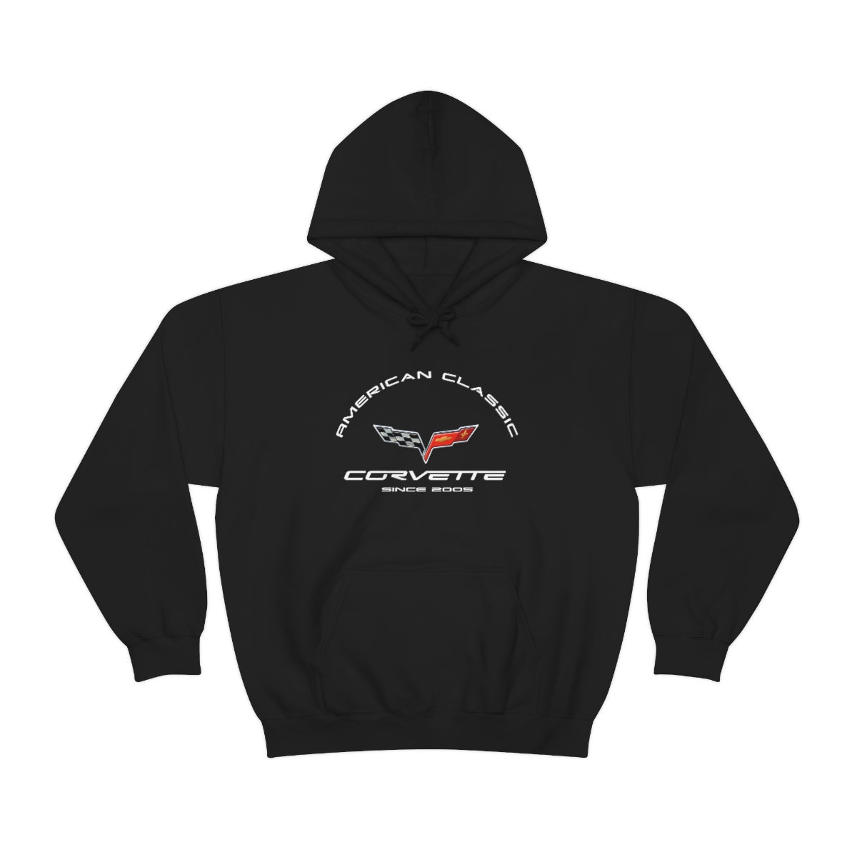 C6 Corvette Heavy Blend Hooded Sweatshirt