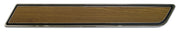 1976-1976 Corvette Door Panel Insert Plate W/W/Teak Insert RH - CA-9001-Corvette-Store-Online