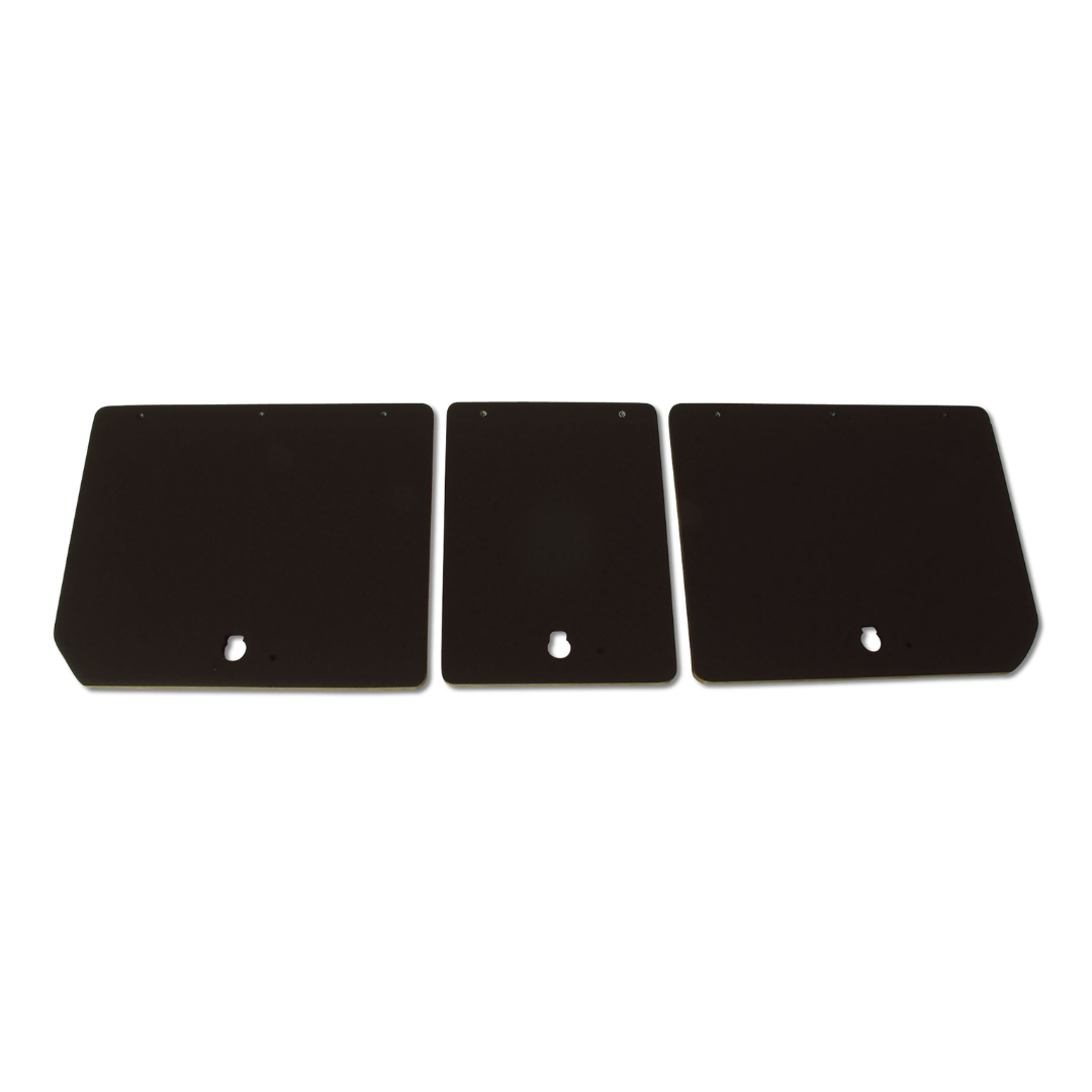 1968-1979 Corvette Rear Compartment Unit Doors 3 Piece Set Fiberboard - CA