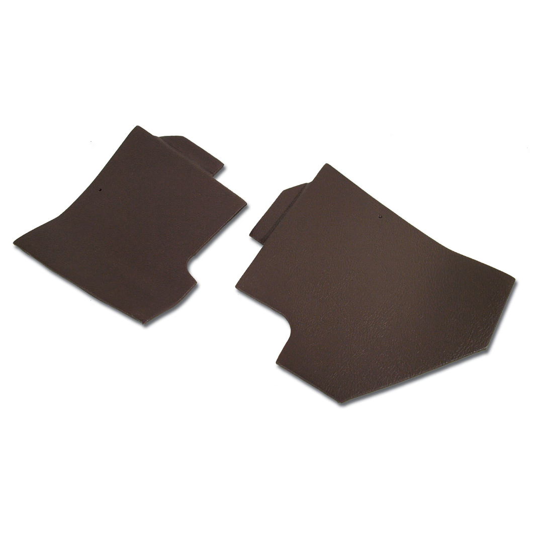 1976-1976 Corvette Shift Console Side Trim - Dark Brown - CA