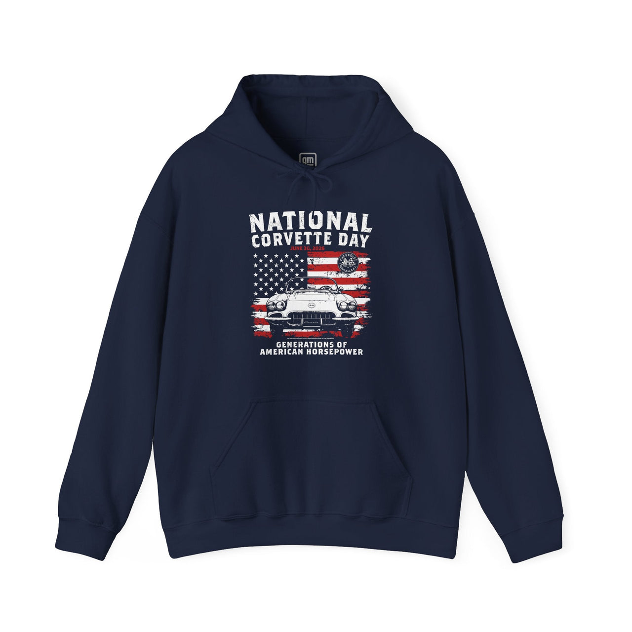National Corvette Day 2026 Hooded Sweatshirt – Limited Edition (Through June 30, 2026)