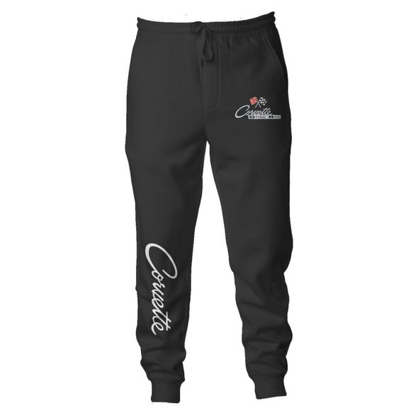 Corvette Men's Fleece Jogger Sweat Pants - Choose Your Generation