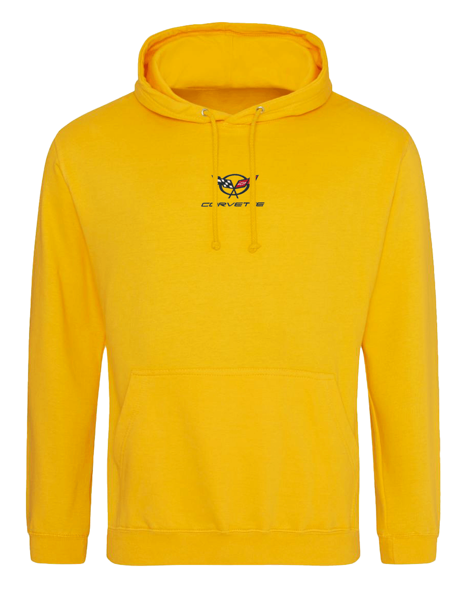 Corvette hoodie yellow discount