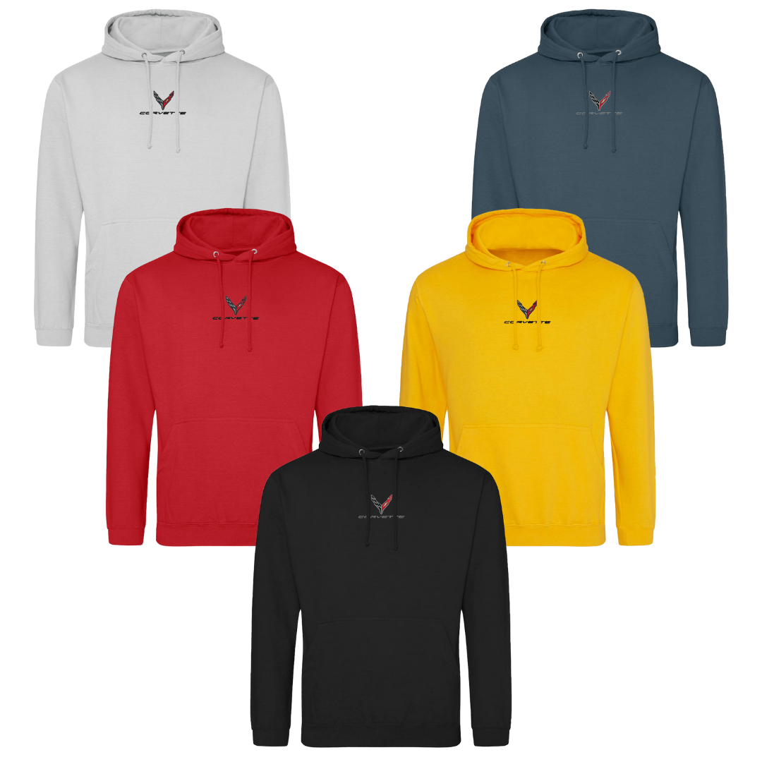 C8 Corvette Embroidered Hoodie