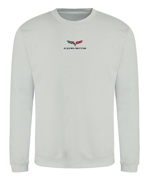 C6 Corvette Embroidered Crew Neck Sweatshirt