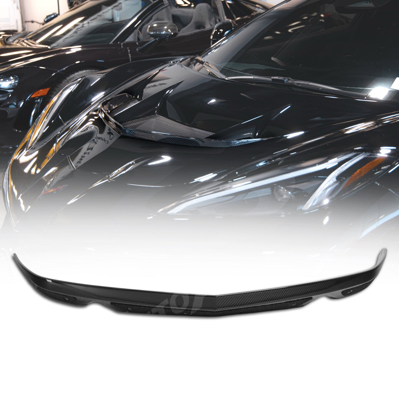 2025-2026 C8 ZR1 / ZR1X ZTK Type-OEM Gurney Flap Dry Carbon Fiber