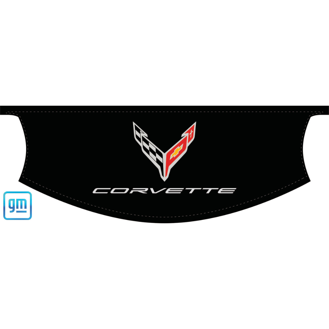The Original C8 Corvette Trunk Cover HTC ONLY w/ White Corvette Logo - Clearance