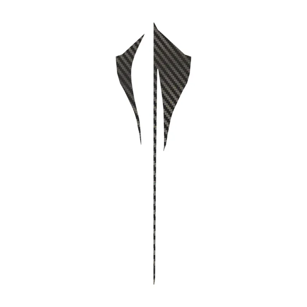 C8 2020-2026 Corvette Rear Stingray Emblem Shadow Overlay Outline Decal - CA