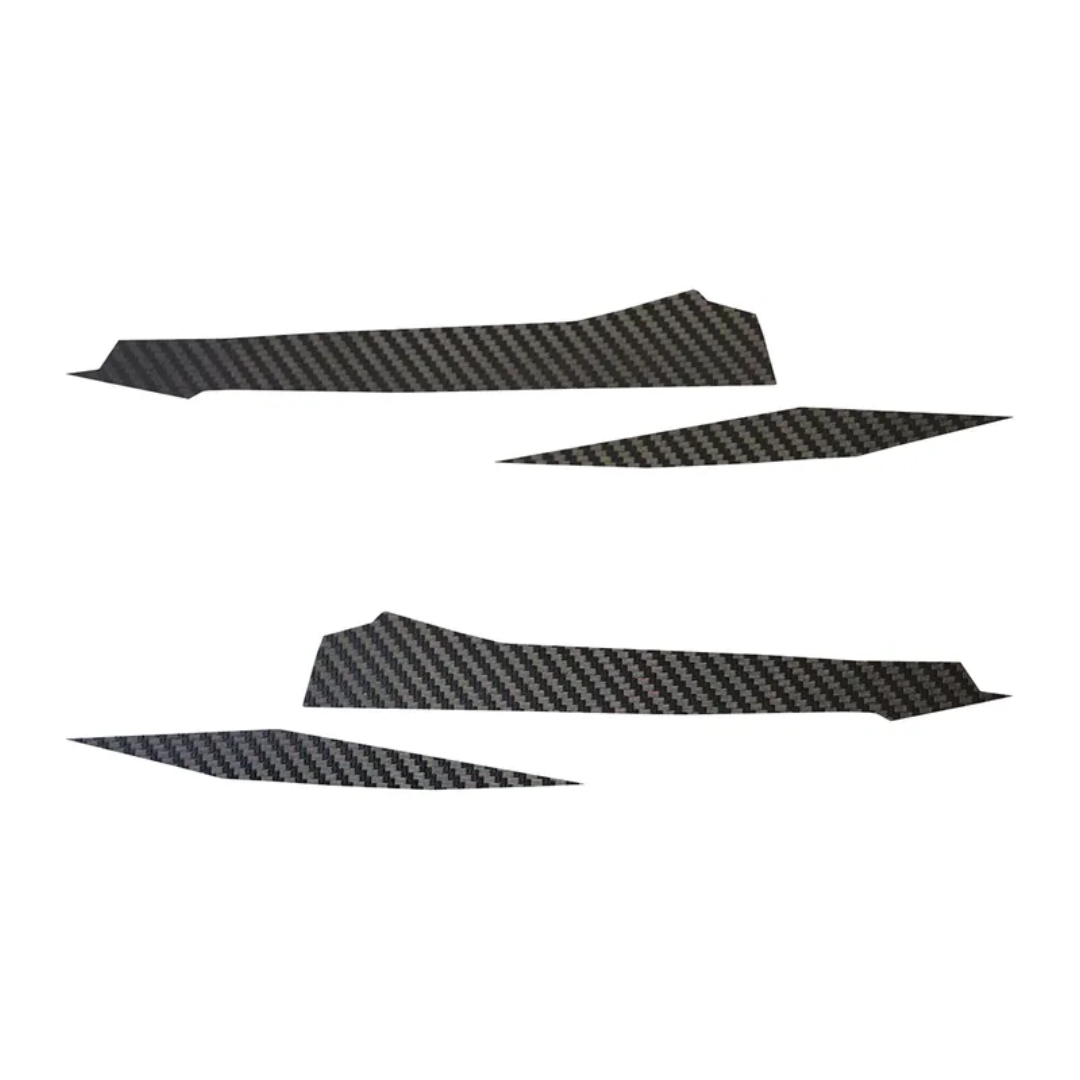 C8 2020-2026 Corvette Front Grille Enhancement Overlay Decal Set - 4pc - CA
