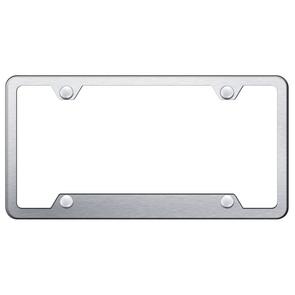 brushed-4-hole-license-plate-frame-stainless-steel