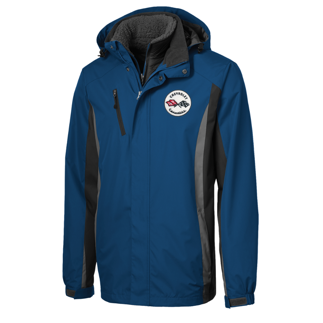 C1 Blue Core365 Polo & Colorblock Jacket Bundle