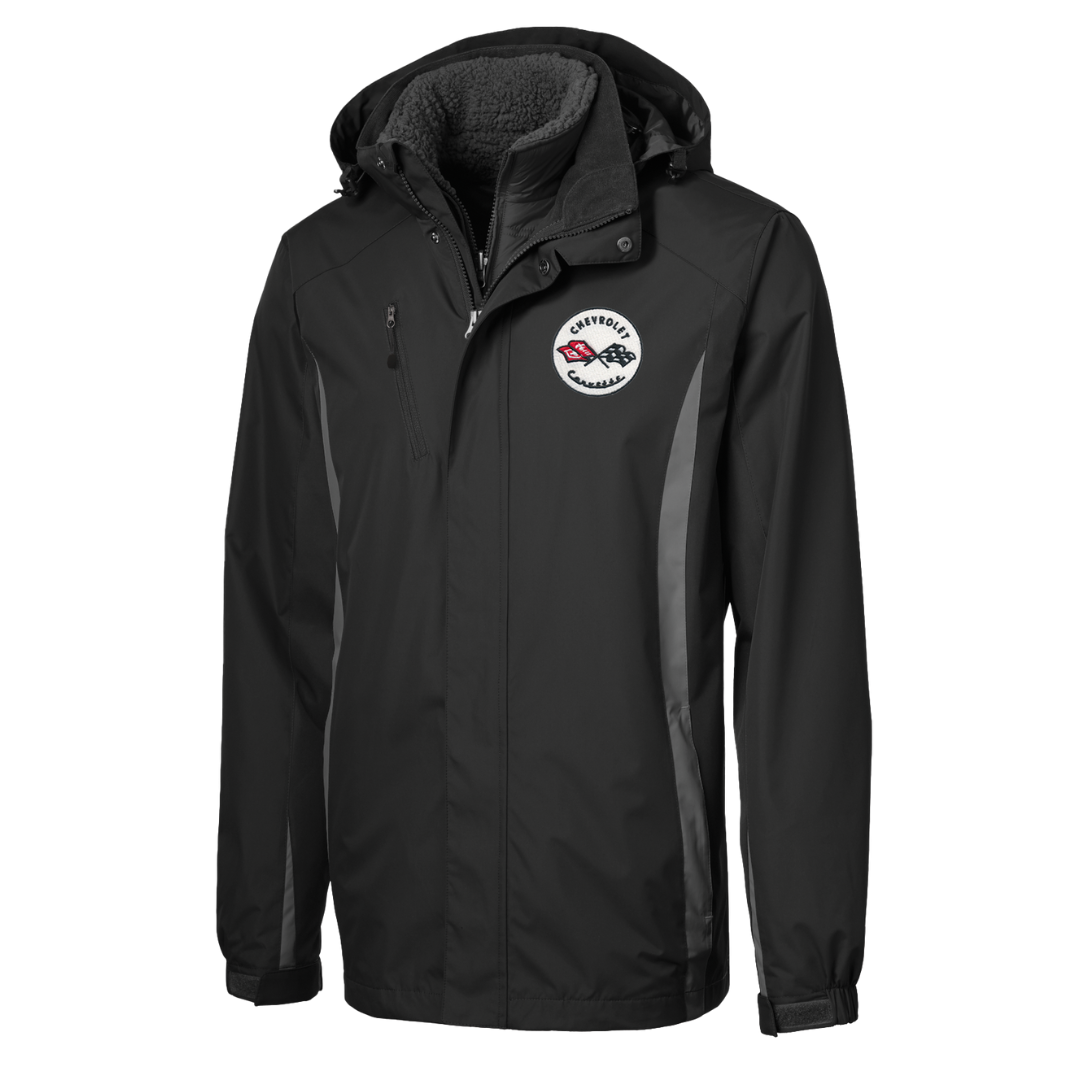 C1 Black Core365 Polo & Colorblock Jacket Bundle