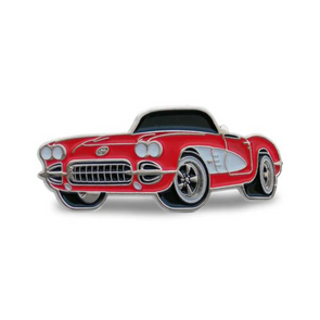 C1 Corvette Convertible Lapel Pin