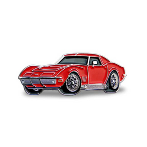 C3 Corvette Coupe Lapel Pin