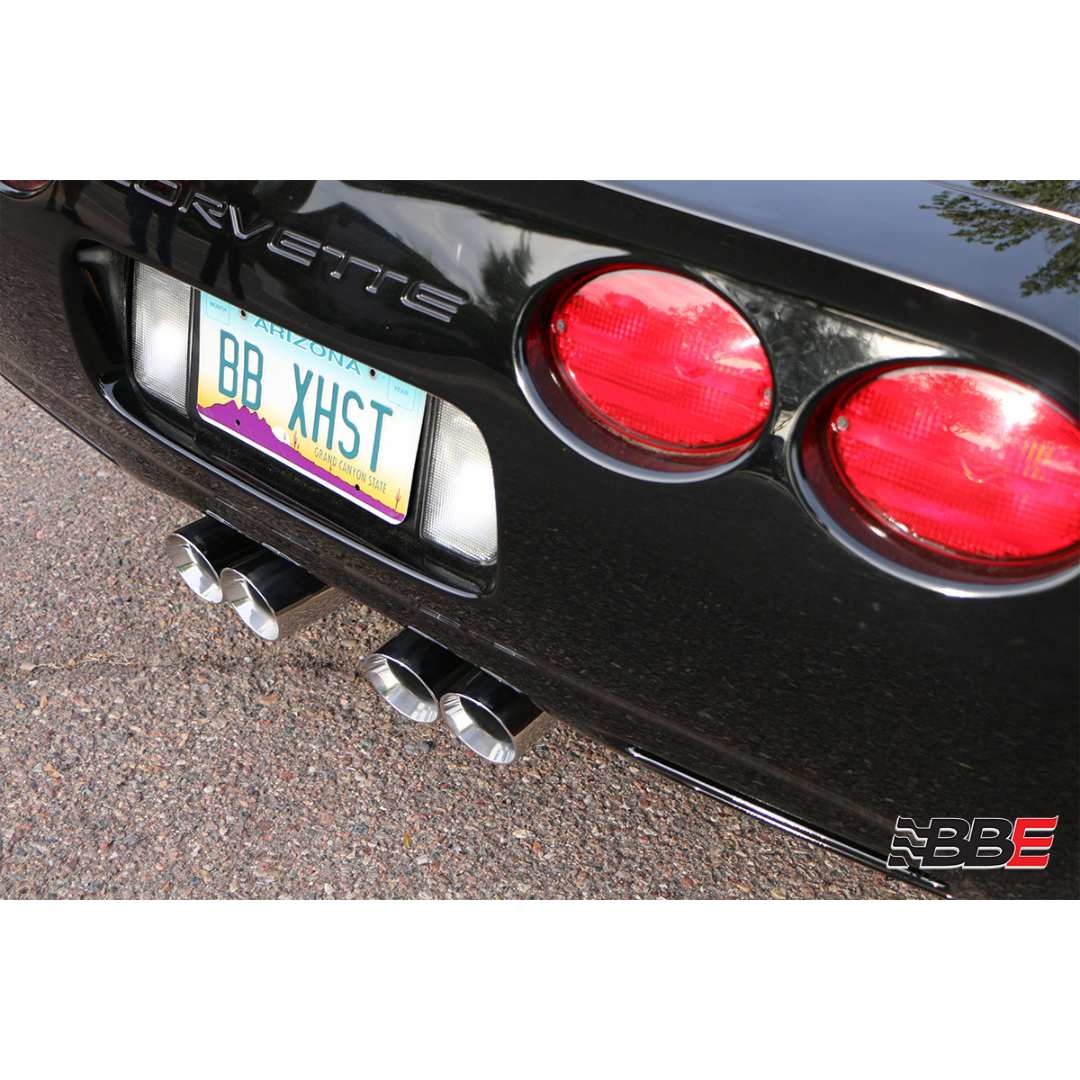 Fcor C5 Corvette Bullet Axle Back Exhaust System | Corvette Store Online