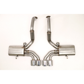 C5 Corvette Fusion Bi-Modal Axle Back Exhaust System (1997-2004) Oval Tips