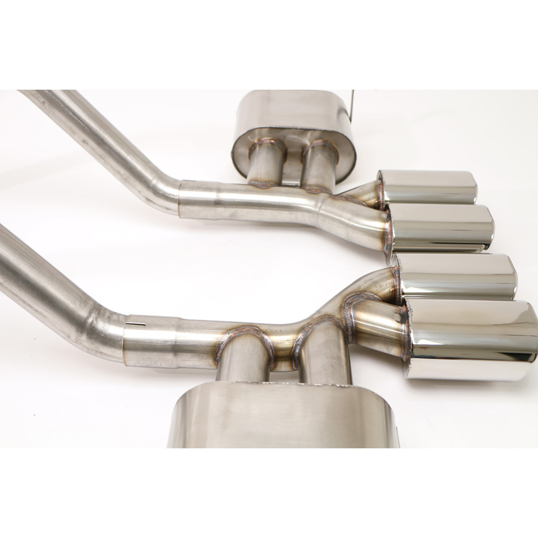 C5 Corvette PRT Axle Back Exhaust System Corvette Store Online