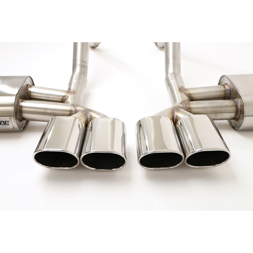 C5 Corvette PRT Axle Back Exhaust System Corvette Store Online