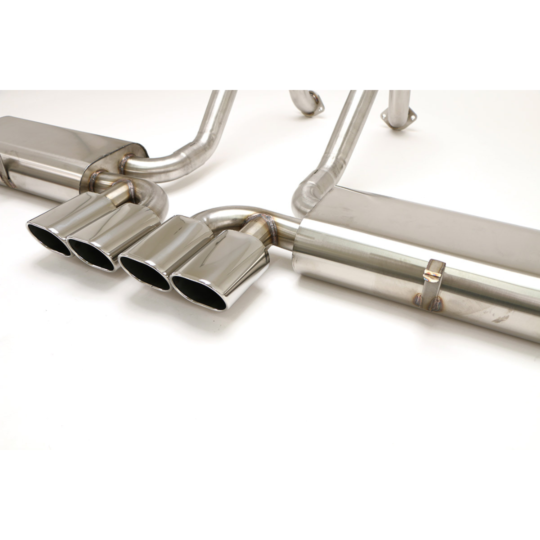 C5 Corvette Route 66 Axle Back Exhaust System Corvette Store Online