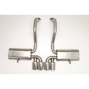 C5 Corvette Route 66 Axle Back Exhaust System (1997-2004) Oval Tips