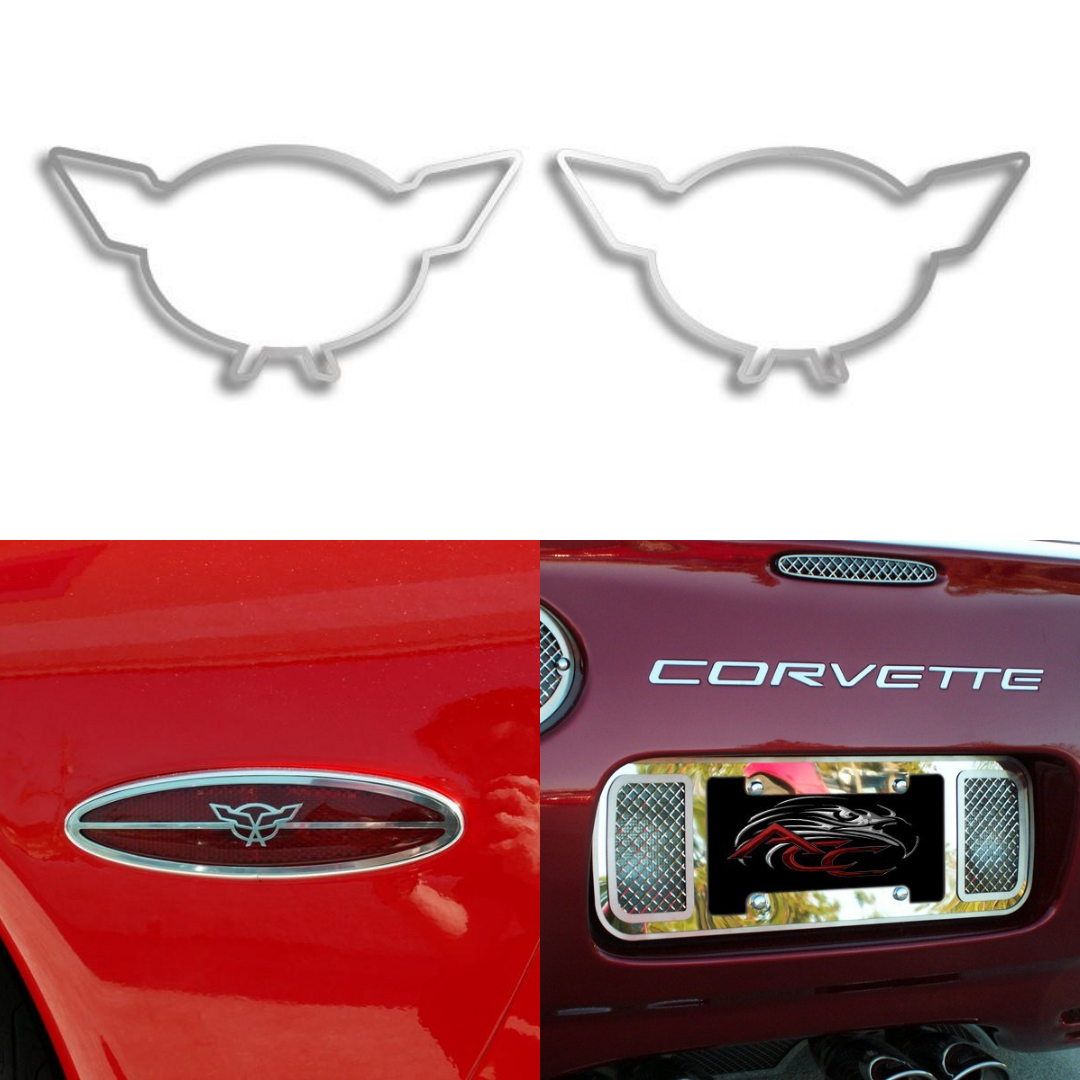 C5 Corvette Emblem & Badge Pack Bundle | American Car Craft | 1997-2004