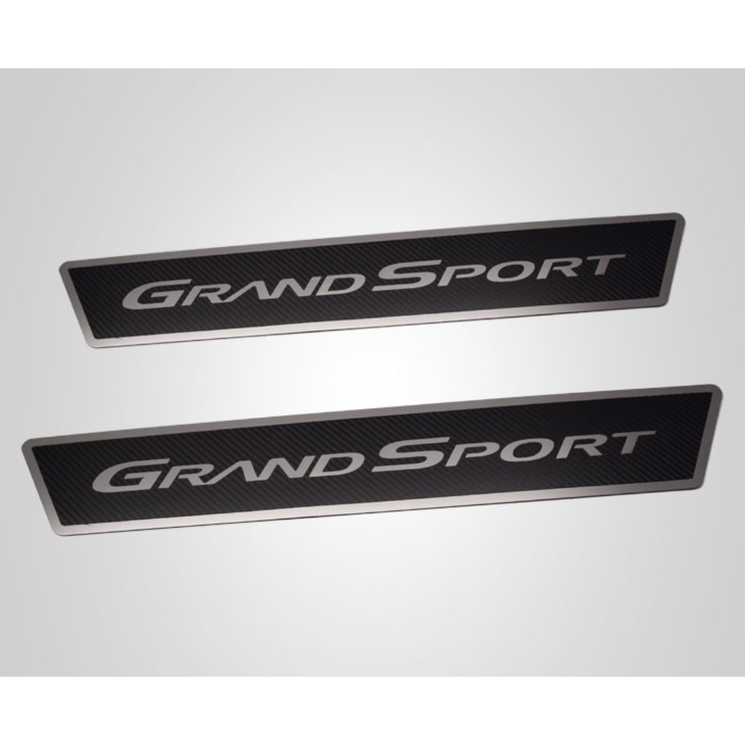 C6 Corvette Grand Sport Outer Door Sills Carbon Fiber