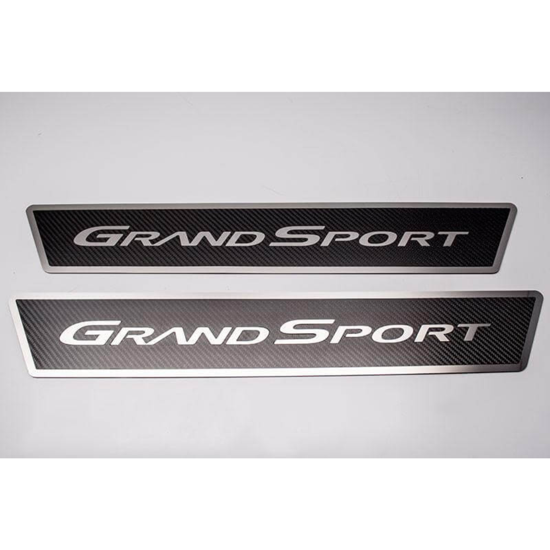 C6 Corvette Grand Sport Outer Door Sills Carbon Fiber