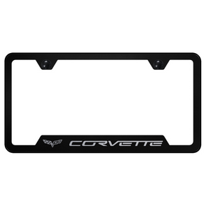 c6-corvette-license-plate-frame-black